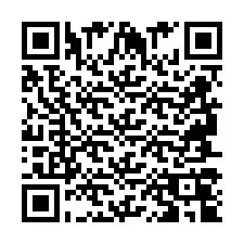 QR-koodi puhelinnumerolle +2694704948