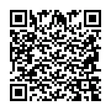 Código QR para número de teléfono +2694704955