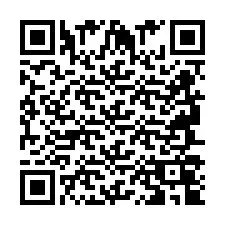 QR код за телефонен номер +2694704964