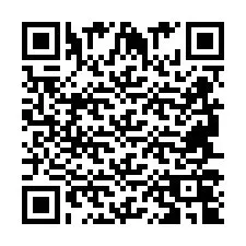 QR-код для номера телефона +2694704967