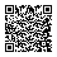 QR код за телефонен номер +2694704974