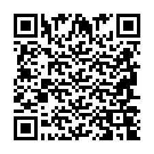 QR Code pour le numéro de téléphone +2694704975