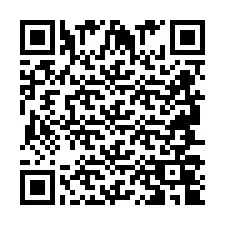 QR-code voor telefoonnummer +2694704978