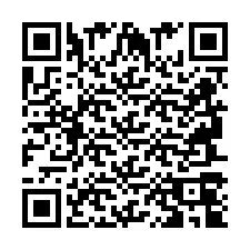 QR-код для номера телефона +2694704984