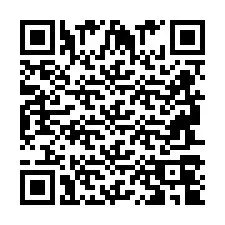 QR-code voor telefoonnummer +2694704985