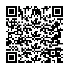 Codice QR per il numero di telefono +2694704988