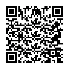 Codice QR per il numero di telefono +2694704993