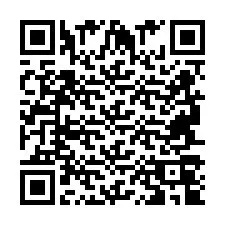 QR kód a telefonszámhoz +2694704997