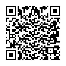 QR-код для номера телефона +2694705006