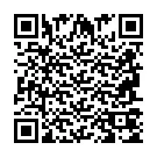 QR-code voor telefoonnummer +2694705015