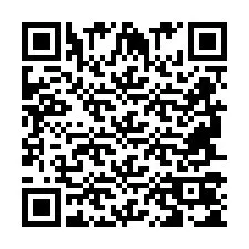 Kod QR dla numeru telefonu +2694705017