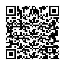 QR Code pour le numéro de téléphone +2694705032