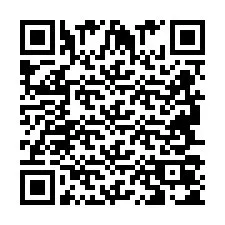 Código QR para número de teléfono +2694705036