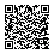 QR-code voor telefoonnummer +2694705081