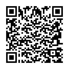 Kod QR dla numeru telefonu +2694705100