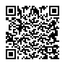 Kod QR dla numeru telefonu +2694705112