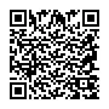 Codice QR per il numero di telefono +2694705131