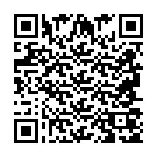 Código QR para número de teléfono +2694705139