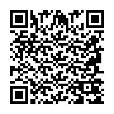 Código QR para número de telefone +2694705164