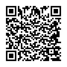 Código QR para número de telefone +2694705366