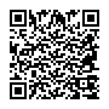 Código QR para número de telefone +2694705783