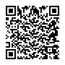 QR-koodi puhelinnumerolle +2694705808