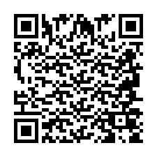 QR Code pour le numéro de téléphone +2694705878