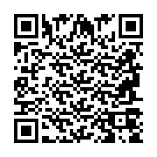 QR Code สำหรับหมายเลขโทรศัพท์ +2694705885