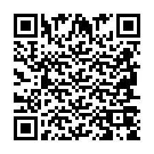 QR Code for Phone number +2694705898