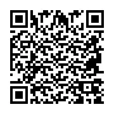 QR-код для номера телефона +2694705917