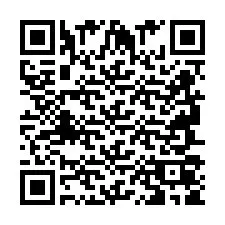 QR-code voor telefoonnummer +2694705934