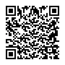 Codice QR per il numero di telefono +2694705965