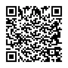 QR-code voor telefoonnummer +2694705982