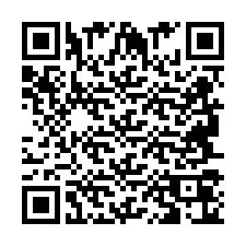 Codice QR per il numero di telefono +2694706016