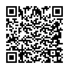 QR Code pour le numéro de téléphone +2694706028