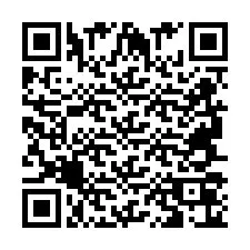 QR-код для номера телефона +2694706033