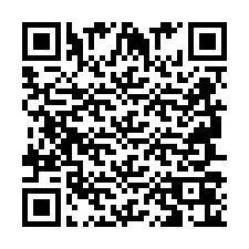 Kode QR untuk nomor Telepon +2694706034