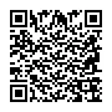 QR-code voor telefoonnummer +2694706045