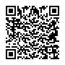 QR kód a telefonszámhoz +2694706047