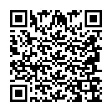 QR kód a telefonszámhoz +2694706054