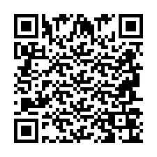 QR kód a telefonszámhoz +2694706055