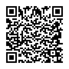 Codice QR per il numero di telefono +2694706068