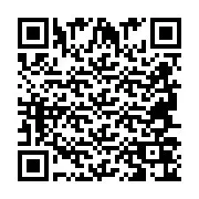 Codice QR per il numero di telefono +2694706073