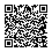 Código QR para número de telefone +2694706092