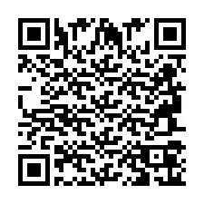 QR Code สำหรับหมายเลขโทรศัพท์ +2694706100