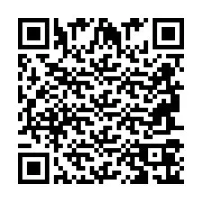 Código QR para número de telefone +2694706105