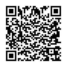 QR kód a telefonszámhoz +2694706108