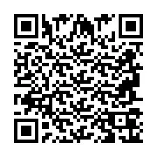 Código QR para número de teléfono +2694706115