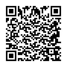 QR Code pour le numéro de téléphone +2694706135