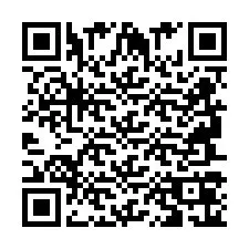 QR код за телефонен номер +2694706144